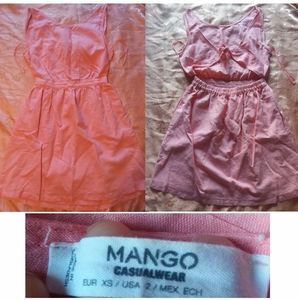 MNG open back dress L.32"